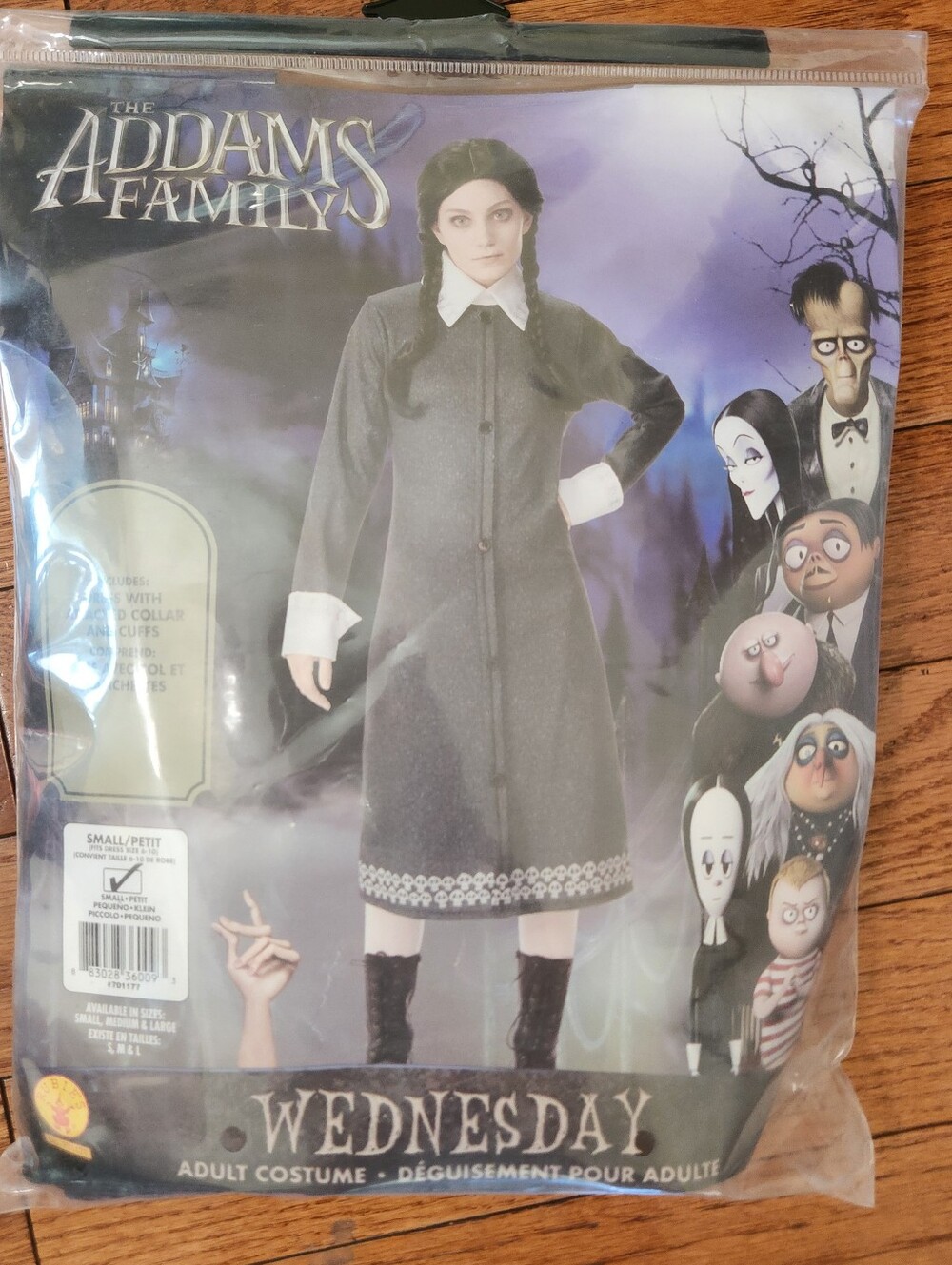 New Wednesday Adult Costume - Black